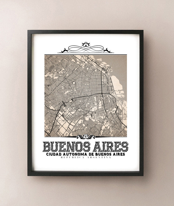 Buenos Aires Vintage Sepia