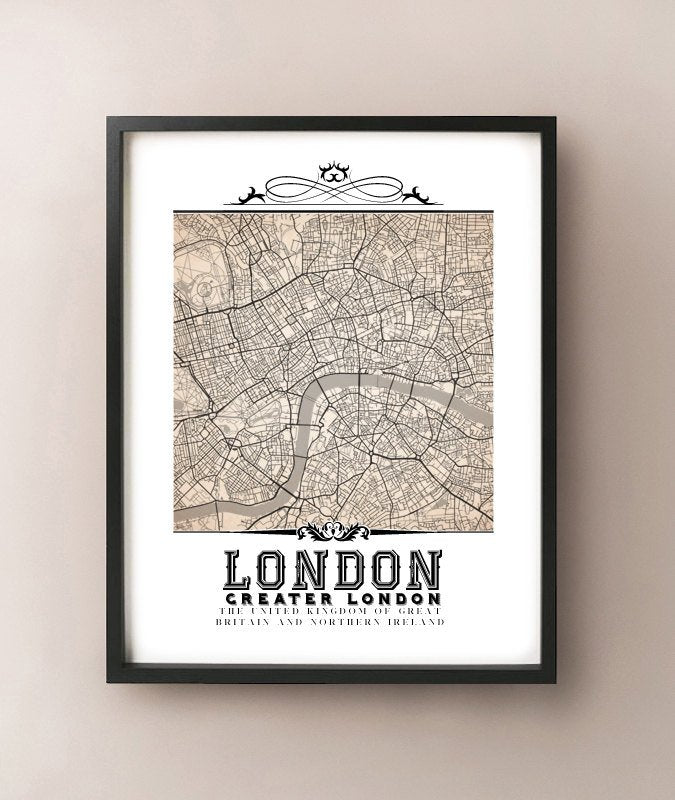 London Vintage Sepia