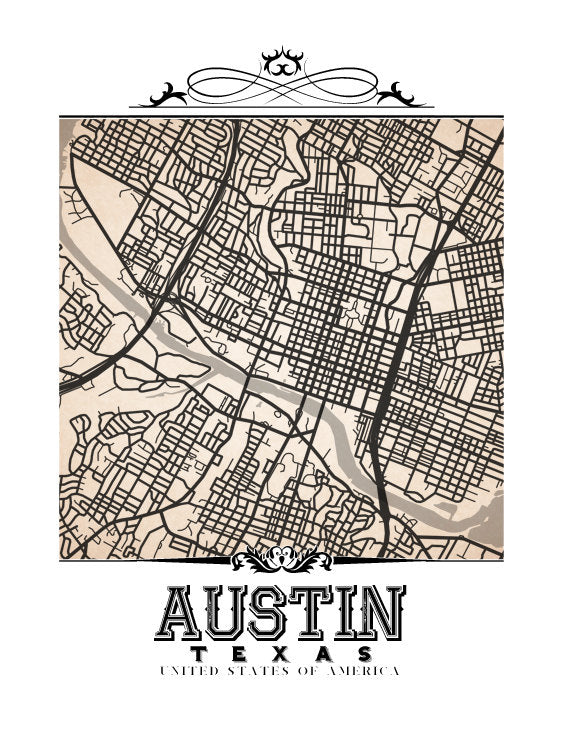 Austin Vintage Sepia