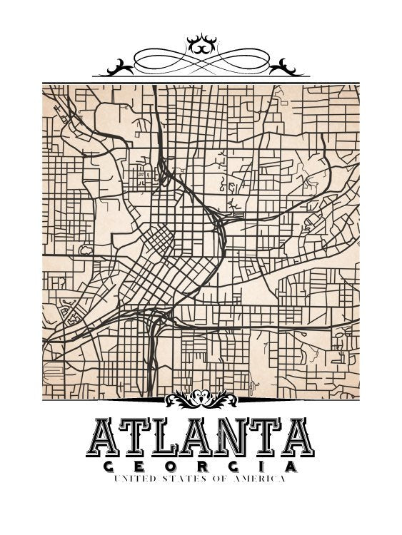 Atlanta Vintage Sepia