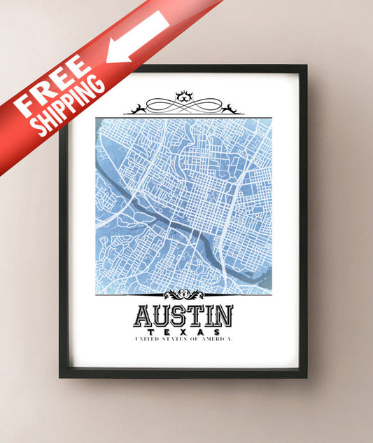Plano vintage de Austin