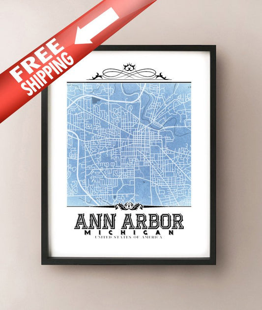 Plano vintage de Ann Arbor