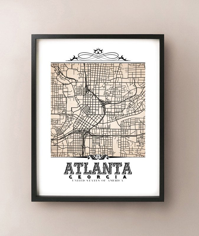 Atlanta Vintage Sepia