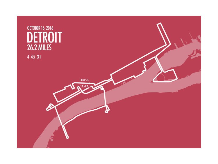 Detroit Marathon 2016