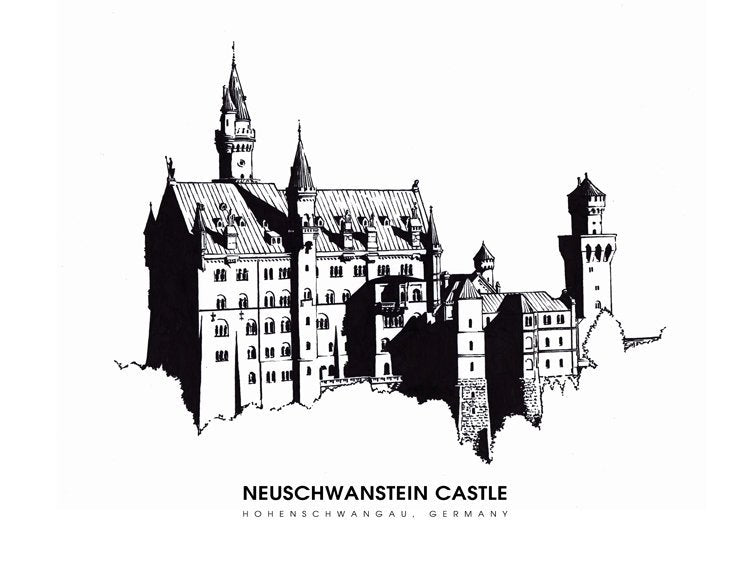 Neuschwanstein Castle, Hohenschwangau