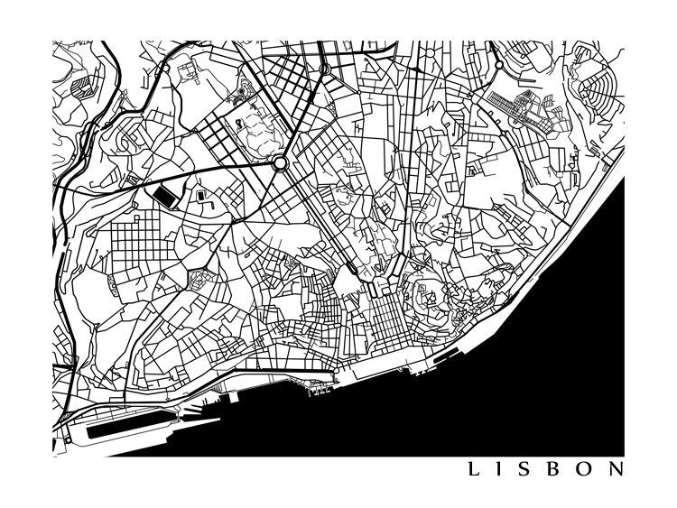 Lisbon B&W