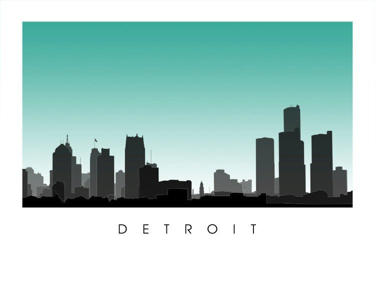 Detroit Skyline