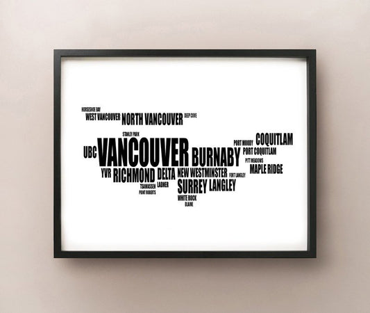 Vancouver Typography