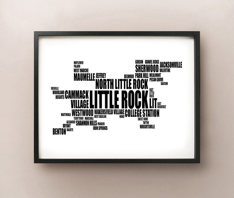 Little Rock Typography