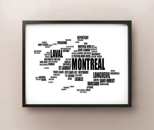 Montreal Typography