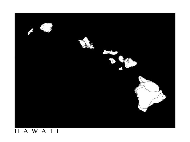 Hawaii B&W