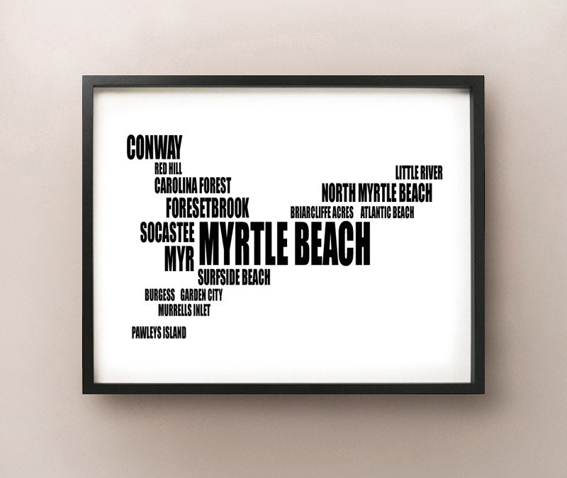 Myrtle Beach Typography