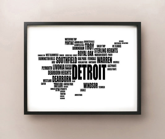 Detroit Typography