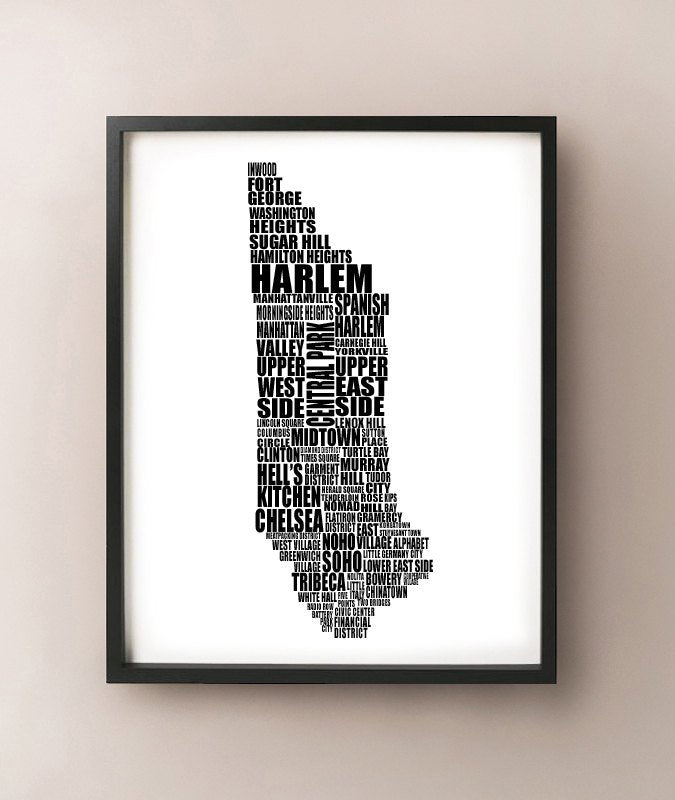 Manhattan Typography