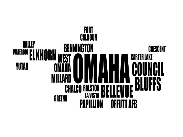 Omaha Typography