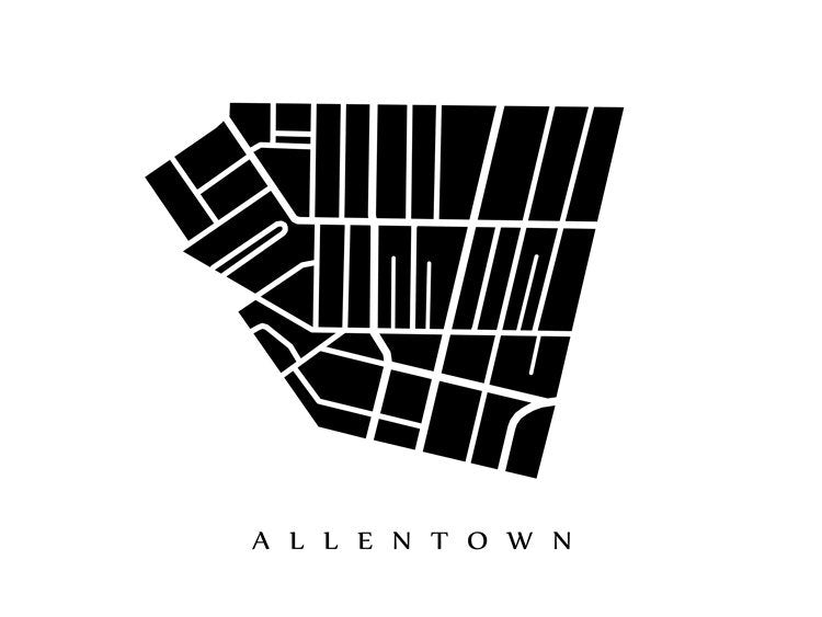 Allentown, Buffalo neighborhood map