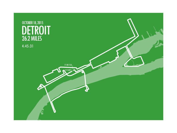 Detroit Marathon 2015