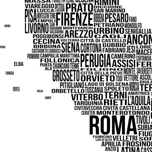 Italy Typography