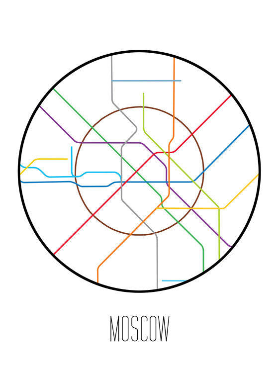 Moscow Minimalist Metro