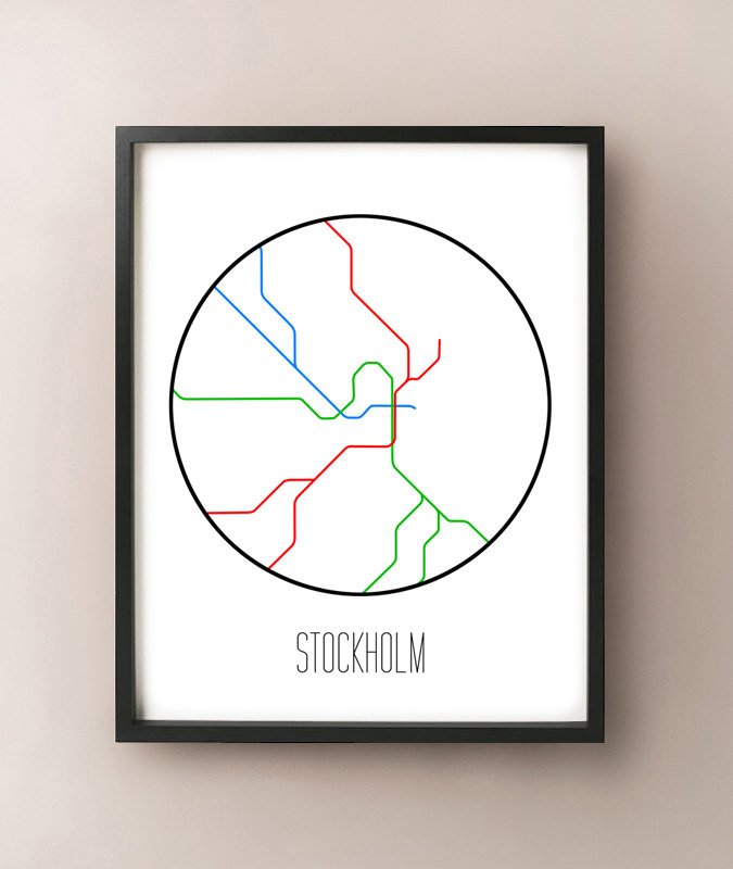 Stockholm Minimalist Metro