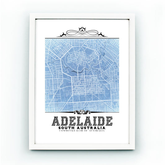 Adelaide Vintage Blueprint