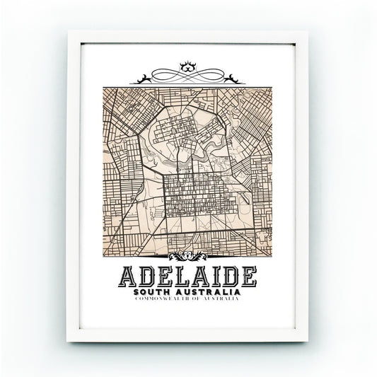 Adelaide Vintage Sepia