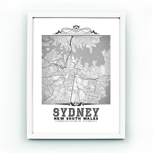 Sydney Vintage B&W