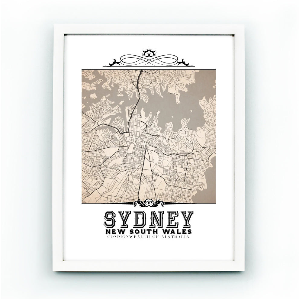 Sydney Vintage Sepia